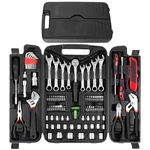 Tlgreen 95 Piece Set, Kit, Mechanics Portable Toolbox Red. Fixed Price $76.69.