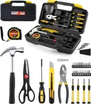 Portable 40PCS Yellow Basic Tool Set Household Mechanics Kit With Carry Box. Fixed Price $42.54.
