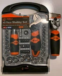 Torelli Tools Wrench & Socket Stubby Set 45 Pieces Sae Metric Alloy Steel New. Fixed Price $53.52.