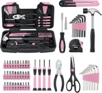 Martcolor 58 Piece Household Tool Set, General Small Pink. Fixed Price $29.45.