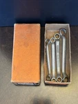 Rare 1935 Bonney Forge & Tool Works "21 Set"- 4PC Miniture Original Box. Fixed Price $99.99.