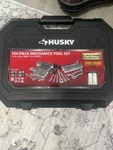 Husky 194-PIECE Mechanic Tool Set H194MTS (1/4",38/",1/2" Drive) (HPB024324). Fixed Price $125.00.