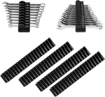 Tool Storage Holder Dehoyi 80 Pcs Modular Wrench Organizer Black. Fixed Price $69.23.
