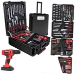 346PCS Tool SETS,18V Electric Power Drill Set, Cordless For Men, Black. Fixed Price $202.20.