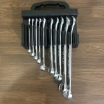 Hyper Tough Combination Wrench Set 10 Piece Metric Sizes Hand Tool Chrome Steel. Fixed Price $10.00.