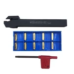 Pcs 1/2 Inch Grooving Tool Holder MGEHR12122 MGMN200 Insert Cut Off Part. Fixed Price $42.32.
