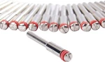 Drilax 25-PC 1/8" Rotary Tool Mandrels Dremel 402 Compatible For Cut-off Discs. Fixed Price $11.94.