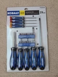 Kobalt Plastic Handle Magnetic Assorted Set (29-PIECES). Fixed Price $33.00.