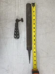 Vintage Arcade 14" Metal File Flat / Round Handle Usa. Fixed Price $25.00.