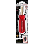 Picquic 88103 Assorted Colors Steel Sixpac Plus Multi-bit Screwdriver 6 In.. Fixed Price $15.04.