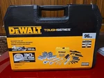Dewalt Heavy Duty Socket And Drive Ratchet Mechanics Tool Set Case 96 Piece. Fixed Price $99.99.