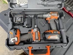 Ridgid 18V Brushless 2-TOOL Combo Kit With 6.0AH And 4.0AH Batteries Charger. Fixed Price $260.00.
