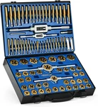86PC Tap And Die Set Sae Metric Coarse Fine Rethreading Tool Kit Case. Fixed Price $194.67.