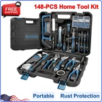 148 Piece Tool Set-general Household Hand Kit, Home Repair. Fixed Price $49.12.