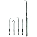 4-PC Hook And Pick Set With Vinyl Case, Steel, 5-9/16 Ullman H4W 32513100243. Fixed Price $18.84.