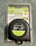 Pittsburgh Tape Measure Quickfind Abs 25 Ft X 1 Inch Measuring 69030 47737. Fixed Price $9.49.