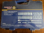 Napa Carlyle Tools Socket Set 3/8" Dr. Sae And Metric Pc MSS3849 New!. Fixed Price $285.00.
