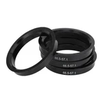 Centric RINGS,57.1MM Id 66.5MM Od Car Wheel Hubrings Abs Plastic BLACK,4PCS. Fixed Price $13.29.