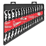 Milwaukee 48-22-9513 Flex Head Ratcheting Metric Combination Wrench Set 15 Pc. Fixed Price $249.00.