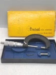 Central Tool Disc Brake Micrometer #28LC Range 0.300" 1.300". Carbide Tips. Fixed Price $45.00.