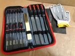Hand & Needle Tool Set Large Fine Micro Steel Files 18/19 Pc Hispec **. Fixed Price $24.99.