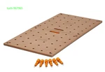 24"X48" Workbench Top For Bora Centipede, 20MM Dog Holes, 6 Locks. Fixed Price $79.99.