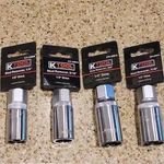 Tool Stud Remover Sae Socket Set 1/2" Drive - 1/4, 5/16, 3/8, 7/16 Nos Vtg Kti. Fixed Price $59.99.