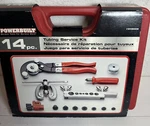 Powerbuilt Master Tubing, Flaring, Cutter And Bender 14PC Tool Kit 948006 Nos. Fixed Price $59.46.