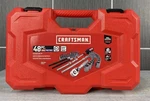 Craftsman 48 Pc. Sae/metric 1/4" Drive Mechanics Tool Set CMMT12017 W/ Hard Case. Fixed Price $38.29.