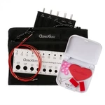 New Chiaogoo Mini Twist 4" (20 Cm) Red Lace (us 000 - 1.5) Ic Knitting Set. Fixed Price $132.00.