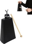 Metal Iron 7 Inch,steel Bells Large Noise Makers Hand Percussion Mus. Fixed Price $17.24.