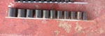 Apex Tools Impact Socket Set 11 Peice 1/2 Dr Sae 9/16 1-1/4 ,. Fixed Price $95.00.