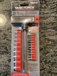 Task Force 21PC T-bar Driver Set Metric (60167) New. Fixed Price $7.99.