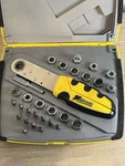 Zip Ratcheting Tool Set W/ Case & 25 Bits/sockets "squeeze Action Wrench". Fixed Price $16.62.