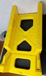 12" Miter Box - Ruled Edge, 45 & 90 Degree Fixed Cut Angles Plastic. Fixed Price $11.97.