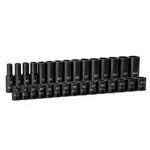 Capri Tools 3/8 In. Drive Shallow/deep Impact Socket Set, 12-POINT, Metric, 30PC. Fixed Price $119.99.