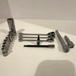Blue Point Wrenches And Sockets See Desription. Fixed Price $140.00.