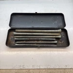 Vintage Sears Craftsman 6 Spring Type External Tube Bender Set 9055411. Fixed Price $29.99.