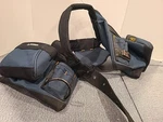 Husky Tool Belt Pouch Set Blue/black Carpenter Electrician Work Clean. Fixed Price $29.87.