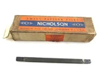 Lot Of 4 Nicholson 6" File, Par Mach Cut 3, Style 29, Flat Swiss Pattern. Fixed Price $27.99.