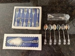 Antiko 100 Hildesheimer Rose Forks Spoons Pie Server Silver Plated Vintage. Fixed Price $79.95.