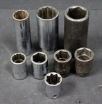 Mac Tools 1/2" Drive Socket Piece Set 7/8 3/4 Vdp 22 42 46. Fixed Price $27.50.
