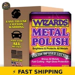 Wizards Metal Polish Infused Cotton - Car Cleaning Wipes 473ML. Fixed Price $36.99.