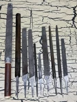 10 Vtg Arcade & Gt Western Hand File Tool Mixed Lot Flat Round Triangle Usa Mill. Fixed Price $25.49.