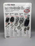 Swiss Tech Micro Tool 5 Pc Set XL900 Key Ring Flashlight Wrench Screwdriver New. Fixed Price $22.00.