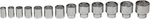 450 1/2INCH Drive 13 Pcs Set- 8 Point Standard Sockets, 7/16INCH 1-1/4INCH. Fixed Price $396.30.