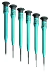 Moody Tools 58-0316 6-PIECE Fixed Esd-safe Short Slotted Screwdriver Set. Fixed Price $78.97.