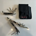 Allied Multi-tool & Swiss Army Style Pocket Knife Set With Nylon Sheath. Fixed Price $15.75.