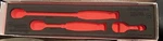 Snap-on Tools Red Foam Organizer For 3PC 1/4" Drive Ratchet Set FM103RT03BR. Fixed Price $115.00.