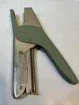 Vintage Arrow Plier Type Hand Stapler Model DC-66 P-66 Vtg Office Usa Used. Fixed Price $10.00.